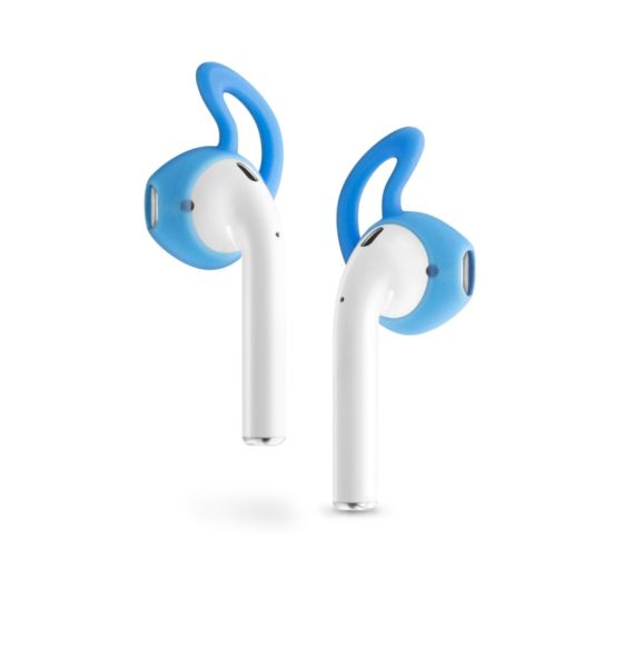 EPICO Silicone Hooks for Apple AirPods Blue