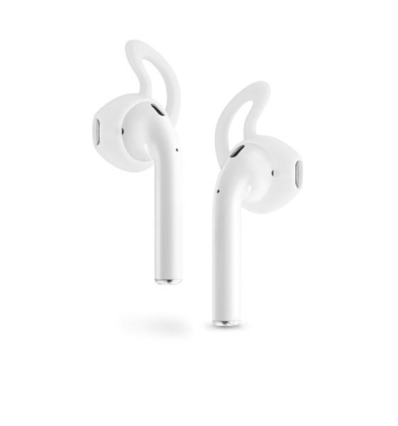 EPICO Silicone Hooks for Apple AirPods White