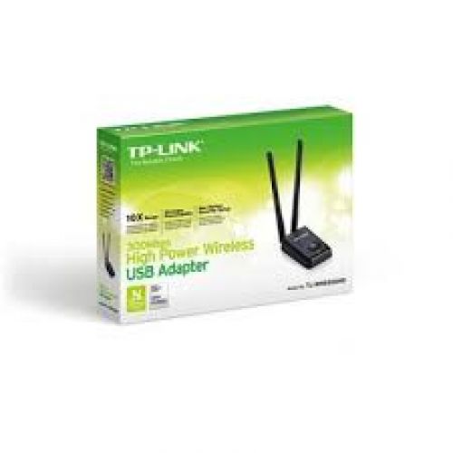 TL-WN822N  Wi-Fi USB Adapter 300Mbps High Gain, USB kabl, WPS dugme, 2xeksterna antena