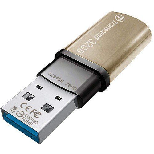32GB, USB3.0, Pen Drive, Metallic, Gold
