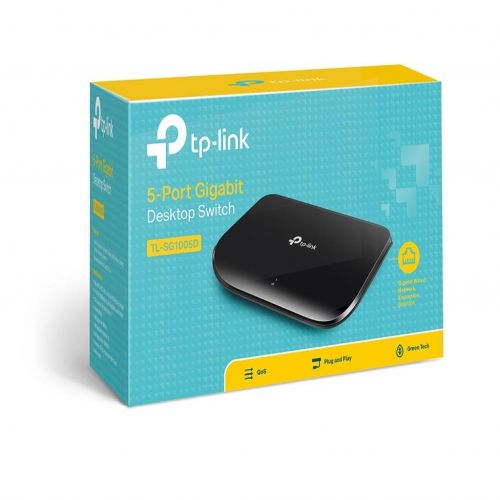 TL-SG1005D TP-LINK Switch Gigabit 5x RJ45 10/100/1000Mbps plasticno kuciste